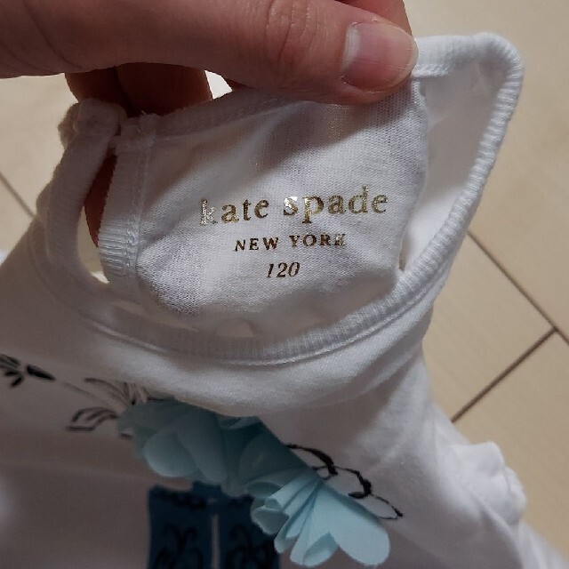 kate spade new york(ケイトスペードニューヨーク)のケイトスペード  Tシャツ  120cm キッズ/ベビー/マタニティのキッズ服女の子用(90cm~)(Tシャツ/カットソー)の商品写真