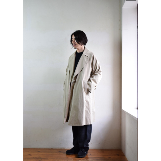 COMOLI(コモリ)のmaki様専用コモリ COMOLI タイロッケンコート　21SS メンズのジャケット/アウター(トレンチコート)の商品写真