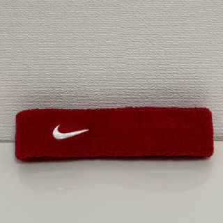 ナイキ(NIKE)のナイキ　ヘッドバンド　赤色(その他)