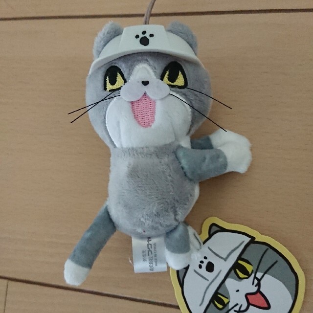 仕事猫 ぬいぐるみクリップ  ミニマスコット エンタメ/ホビーのおもちゃ/ぬいぐるみ(キャラクターグッズ)の商品写真