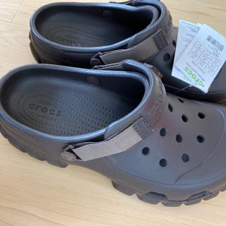 クロックス(crocs)のラス1    ブラウン　26 アウトドア　サンダル(サンダル)