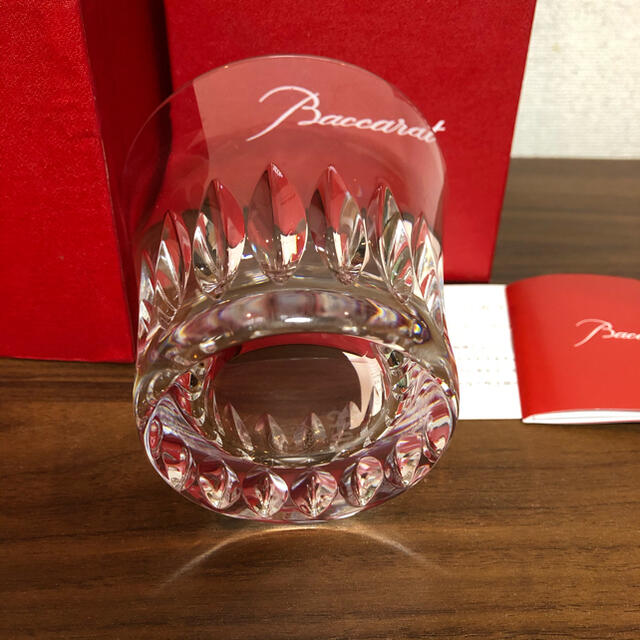 Baccarat(バカラ)の【未使用】Baccarat バカラ   タンブラー「ローザ」  2015 インテリア/住まい/日用品のキッチン/食器(タンブラー)の商品写真