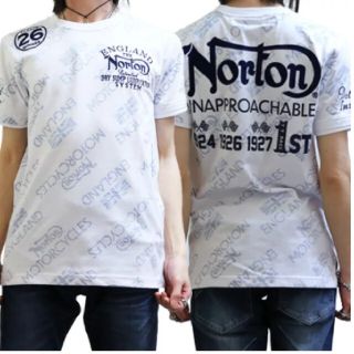 ノートン(Norton)のSALE!!6589円→3990円NORTONノートン吸水速乾 総柄T(Tシャツ/カットソー(半袖/袖なし))