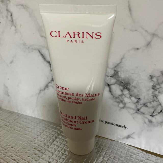 CLARINS(クラランス)のクラランス　ハンドトリートメントクリーム　中古　100g コスメ/美容のボディケア(ハンドクリーム)の商品写真