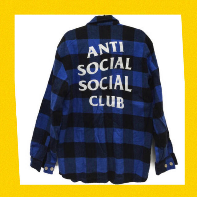 本物 anti socialassc ネルシャツ tシャツ goodenough