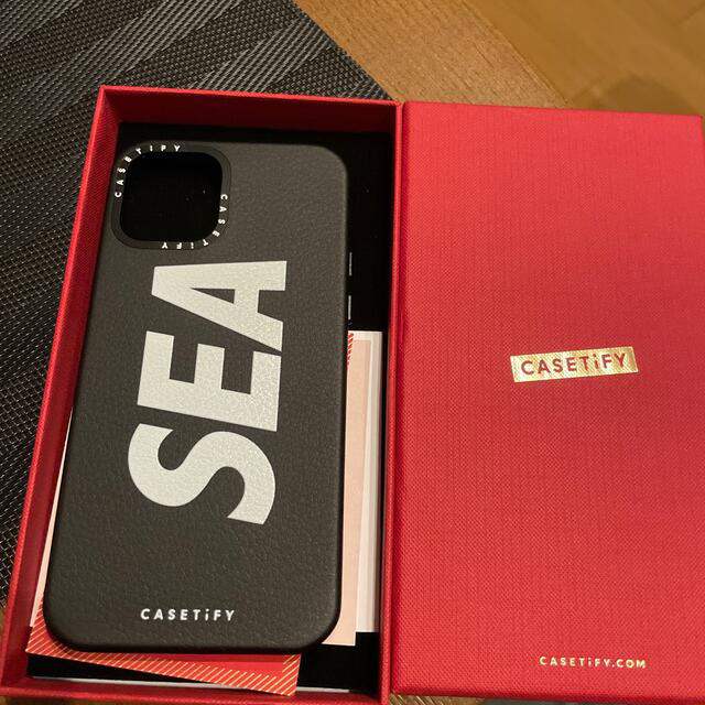 casetify x wind and sea レザーケース