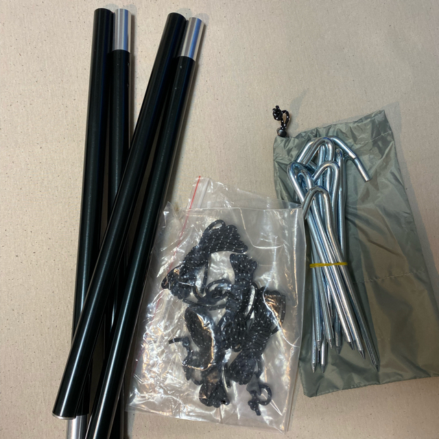 【試し張りのみ】テンマクデザイン パンダTC+とフットプリント 8