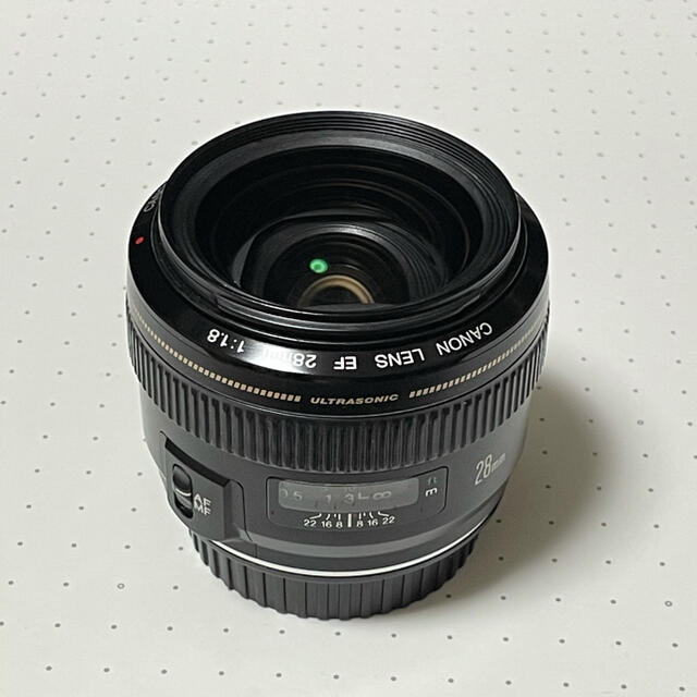 Canon(キヤノン)のCanon EF28mmF1.8 USM 明るい単焦点レンズ スマホ/家電/カメラのカメラ(レンズ(単焦点))の商品写真