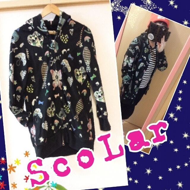 ScoLar(スカラー)のScoLarパーカー★ レディースのトップス(パーカー)の商品写真