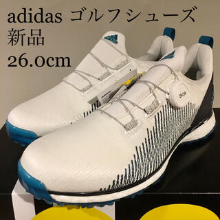 アディダス(adidas)の【新品】アディダス adidas ゴルフシューズ スパイクレス 26.0cm(シューズ)