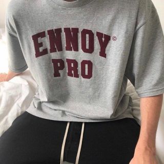 XLサイズ ENNOY PRO TEE grey エンノイ Tシャツ グレー