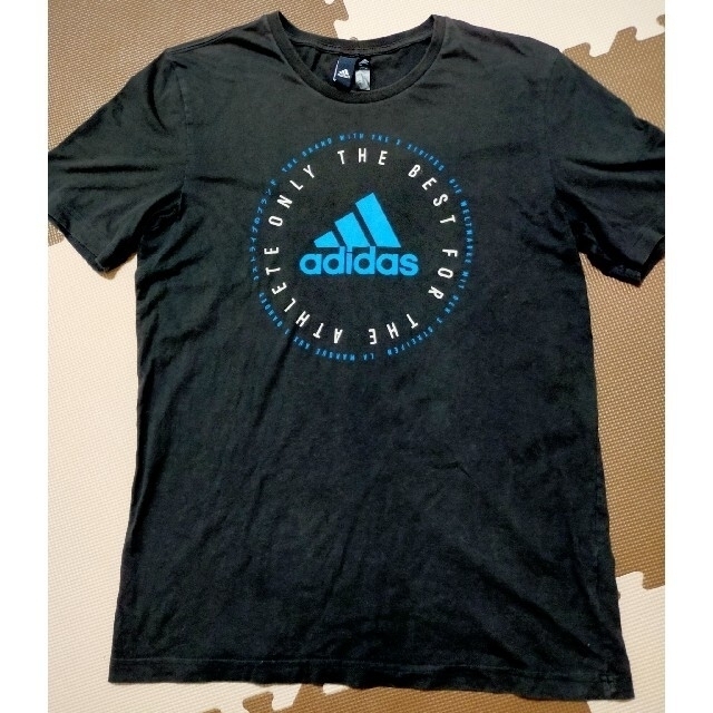 adidas(アディダス)のマルコスター様専用☆ATP-015 アディダス Tシャツ 黒 サイズ O メンズのトップス(Tシャツ/カットソー(半袖/袖なし))の商品写真