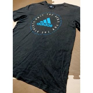 アディダス(adidas)のマルコスター様専用☆ATP-015 アディダス Tシャツ 黒 サイズ O(Tシャツ/カットソー(半袖/袖なし))