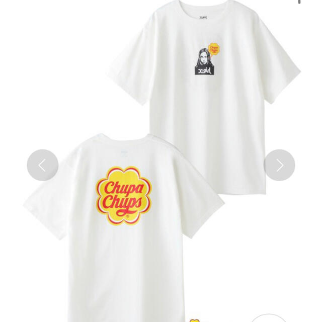 ☆お値下げ☆【新品・未使用】X-girl×chupa chups コラボTシャツ