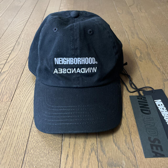 NEIGHBORHOOD(ネイバーフッド)の新品 ウインダンシー ネイバーフッド コラボ  キャップ  黒 メンズの帽子(キャップ)の商品写真