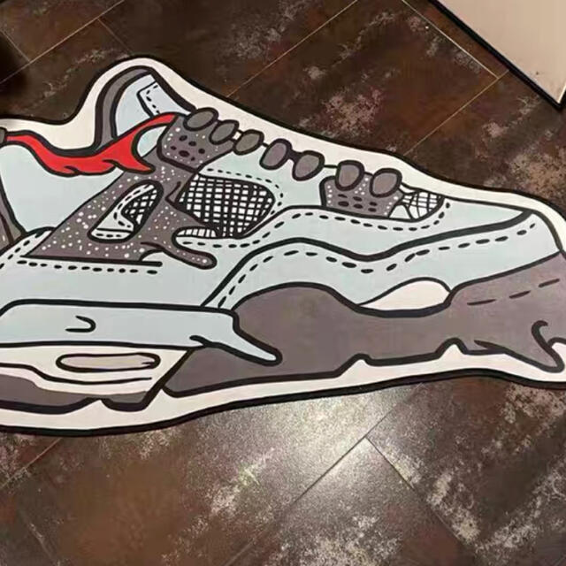 トラビス　jordan 4 マット　フロアマットメンズ