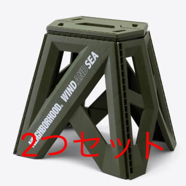 NEIGHBORHOOD(ネイバーフッド)のNEIGHBORHOOD®︎ NHWDS / P-STEPSTOOL 2つセット インテリア/住まい/日用品の椅子/チェア(スツール)の商品写真