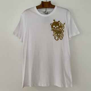 アレキサンダーマックイーン(Alexander McQueen)のALEXANDER MCQUEEN アレキサンダーマックイーン 髑髏刺繍Tシャツ(Tシャツ/カットソー(半袖/袖なし))