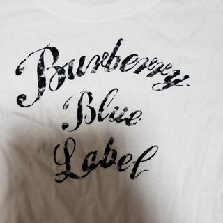 バーバリーブルーレーベル(BURBERRY BLUE LABEL)のBURBERRYBLUE LABEL　ロゴTシャツ(Tシャツ(半袖/袖なし))