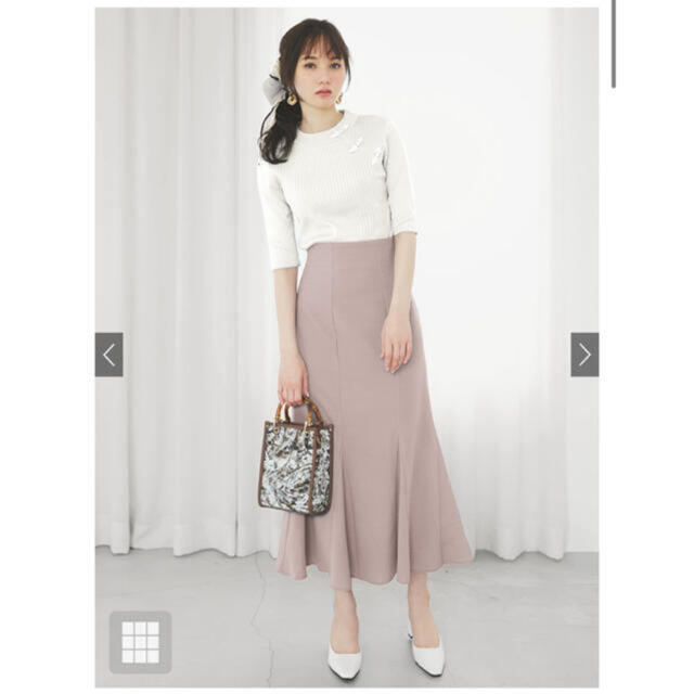 GRL(グレイル)のgrl グレイル　マーメイドスカート　スモーキーピンク　Mサイズ　タグ付き レディースのスカート(ロングスカート)の商品写真