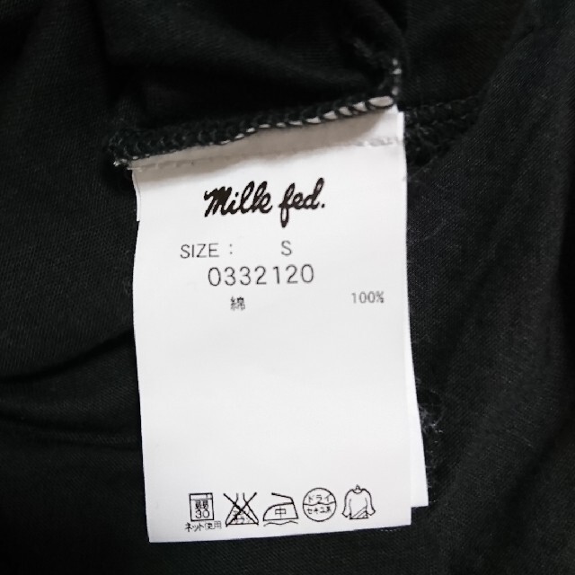 MILKFED.(ミルクフェド)のMILKFED ミルクフェド Tシャツ カットソー Mサイズ(S) レディースのトップス(Tシャツ(半袖/袖なし))の商品写真