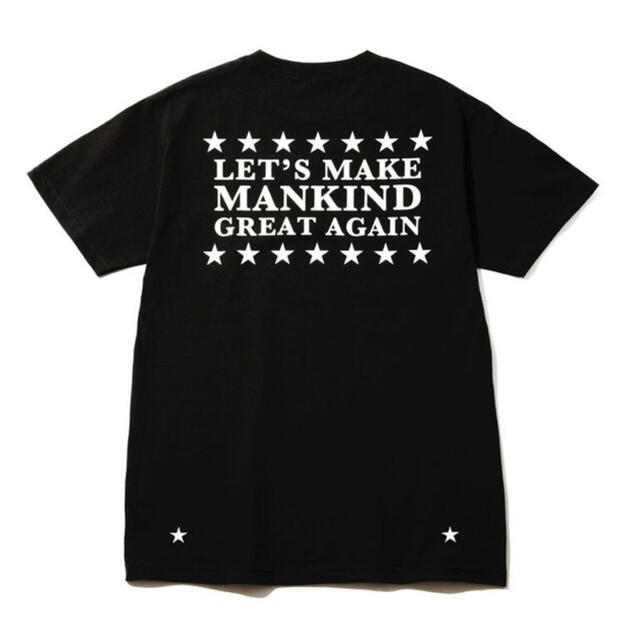 M&M×MASSES プリントTシャツ ブラック エムアンドエム マシス - T