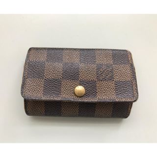 ルイヴィトン(LOUIS VUITTON)の正規品 ルイヴィトン ダミエ キーケース 男女(キーケース)