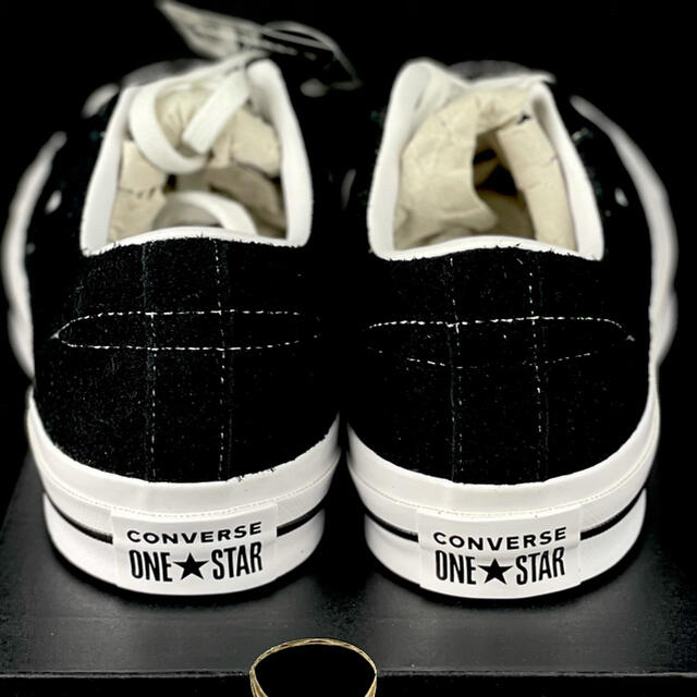 CONVERSE(コンバース)の24cm コンバース ONE STAR スエード ブラック ワンスター 新品 レディースの靴/シューズ(スニーカー)の商品写真