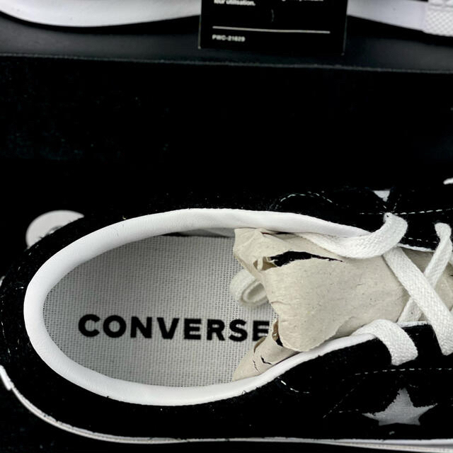 CONVERSE(コンバース)の24cm コンバース ONE STAR スエード ブラック ワンスター 新品 レディースの靴/シューズ(スニーカー)の商品写真