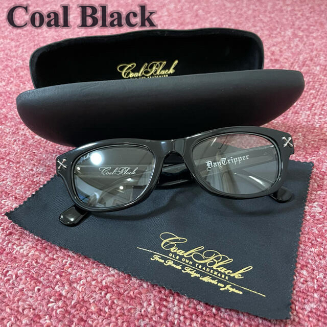 coal black✨eye wear✨希少✨黒縁