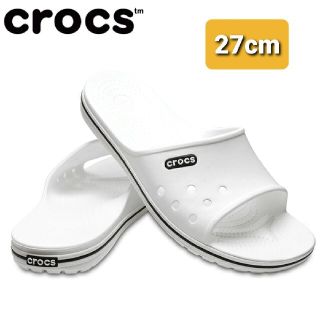 クロックス(crocs)の【新品・タグ付き】クロックス シャワーサンダル　27cm  (サンダル)