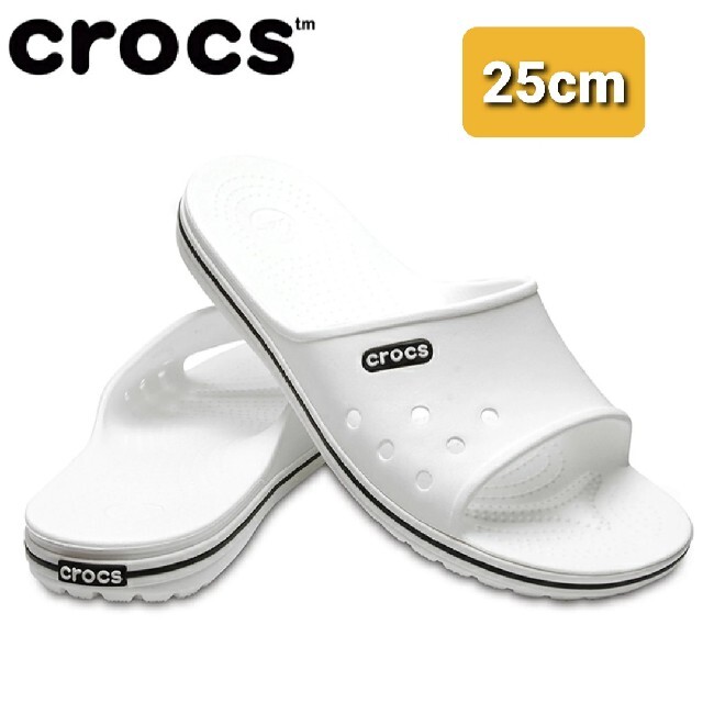 crocs(クロックス)の【新品・タグ付き】クロックス シャワーサンダル　25cm   レディースの靴/シューズ(サンダル)の商品写真