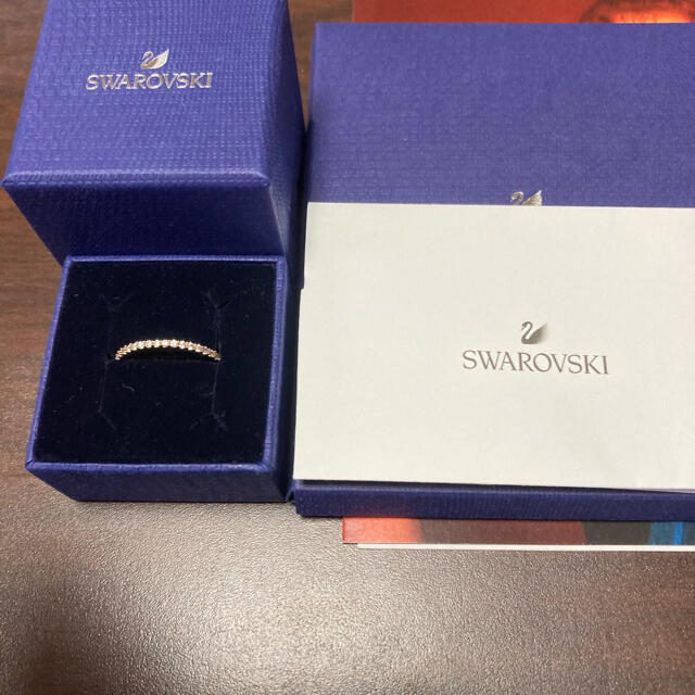 SWAROVSKI(スワロフスキー)の金土日安売り！スワロフスキー指輪19号 レディースのアクセサリー(リング(指輪))の商品写真