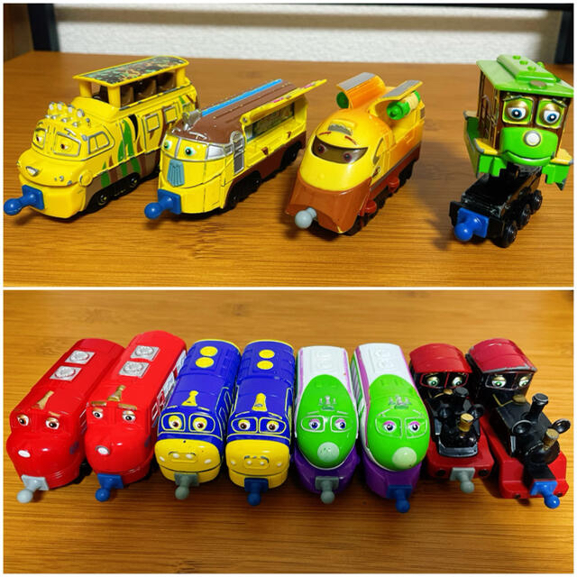 チャギントン　ダイキャスト　大きな車庫セット&26車両 キッズ/ベビー/マタニティのおもちゃ(電車のおもちゃ/車)の商品写真