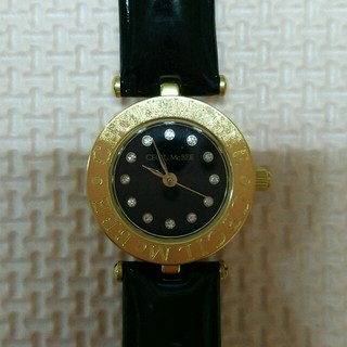 セシルマクビー(CECIL McBEE)のセシルマクビー 腕時計 黒 未使用(腕時計)