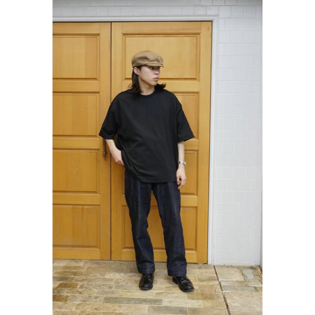 21ss EVCON WIDE S/S T SHIRT BLACK 3 L XL 2