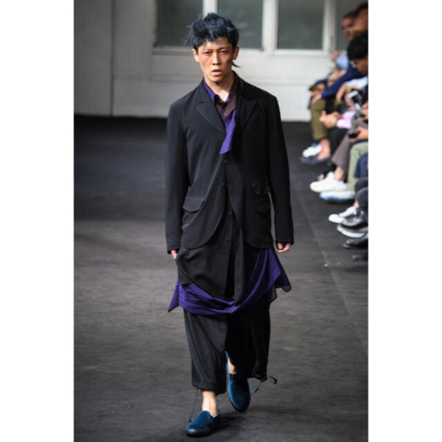 yohji yamamoto pour homme 19ssドレープシャツトップス