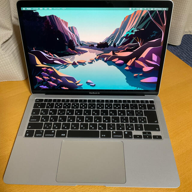 ノートPCMacBook Air M1 8G 256GB 美品　シルバー