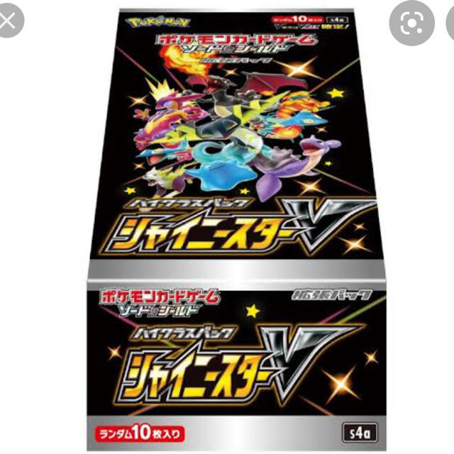 Box/デッキ/パックポケモンカード　シャイニースターv 1box