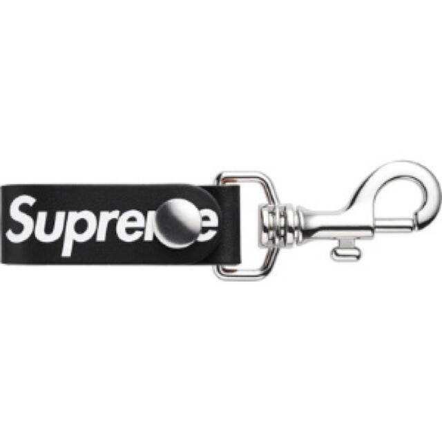 Supreme(シュプリーム)のSupreme  Leather Key Loop  Black ブラック 黒 メンズのファッション小物(キーホルダー)の商品写真