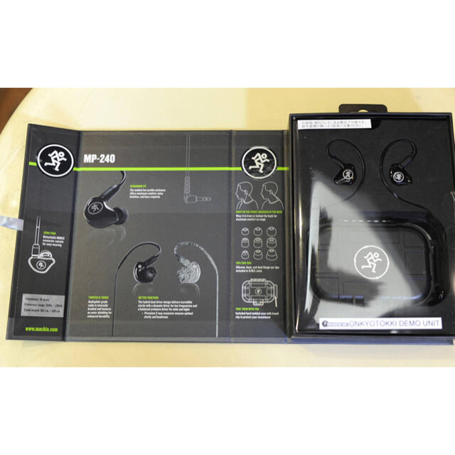 【断捨離価格!】MACKIE MP-240(イヤモニ)モニターヘッドホン 3
