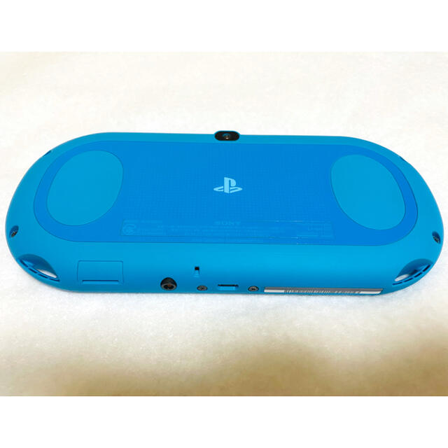 人気の中古 ☆新品同様 完品☆PS Vita PCH-2000 ZA23 アクアブルー