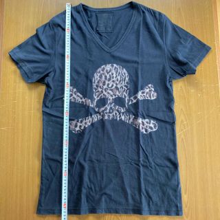 ロエン(Roen)のNEWS手越祐也着用　ロエン　レオパードスカルカットソー　サイズ46(Tシャツ/カットソー(半袖/袖なし))