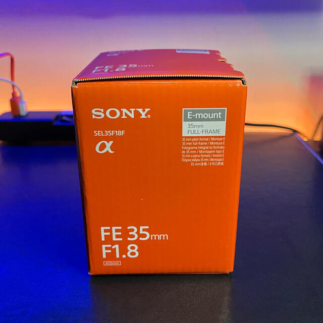 SONY(ソニー)のSONY 35mm 1.8 SEL35F18F  スマホ/家電/カメラのカメラ(レンズ(単焦点))の商品写真