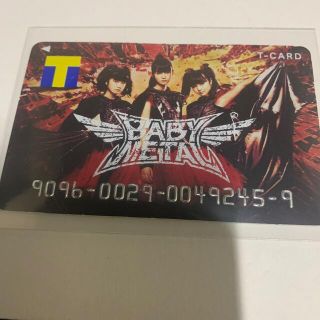 ベビーメタル(BABYMETAL)のbabymetal tカード  使用不可(ミュージシャン)