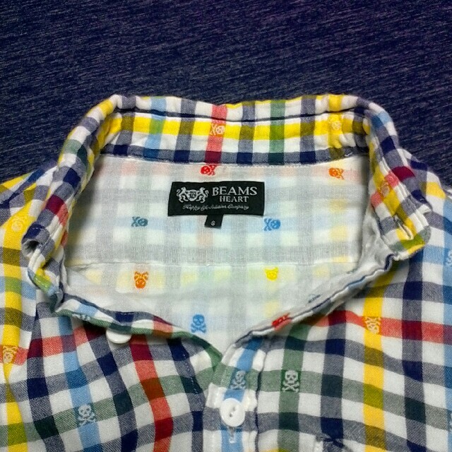 ビームス スカルチェックシャツ  メンズのトップス(シャツ)の商品写真
