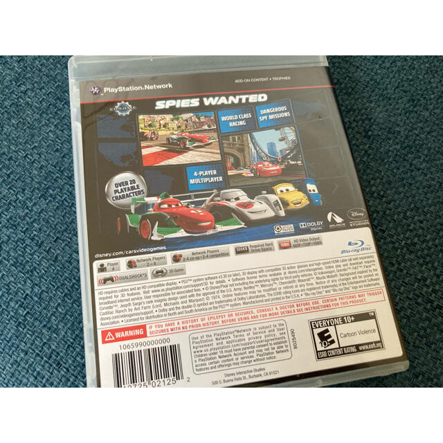 PlayStation3(プレイステーション3)のカーズ2 PS3 エンタメ/ホビーのゲームソフト/ゲーム機本体(家庭用ゲームソフト)の商品写真