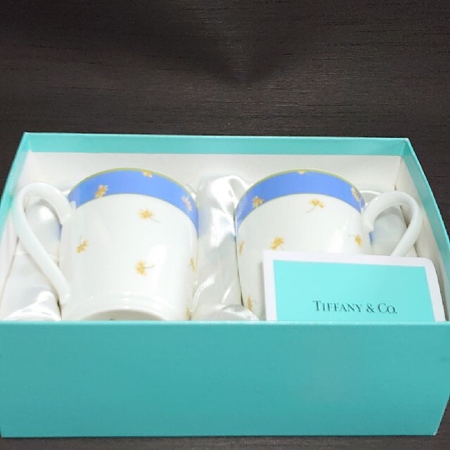 Tiffany & Co.(ティファニー)のティファニー バレー マグカップ 2個セット インテリア/住まい/日用品のキッチン/食器(グラス/カップ)の商品写真