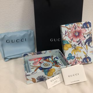 グッチ(Gucci)のグッチ GUCCI 二つ折り財布  フローラ(財布)