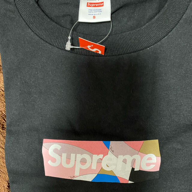 Supreme(シュプリーム)のSupreme Emilio Pucci Box  Logo Tee レディースのトップス(Tシャツ(半袖/袖なし))の商品写真